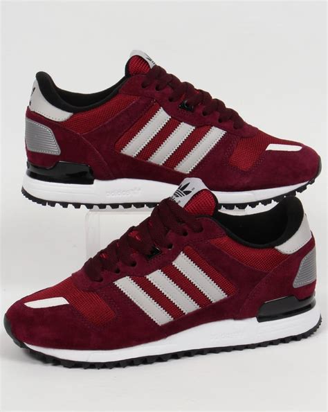 adidas zx 700 grijs rood